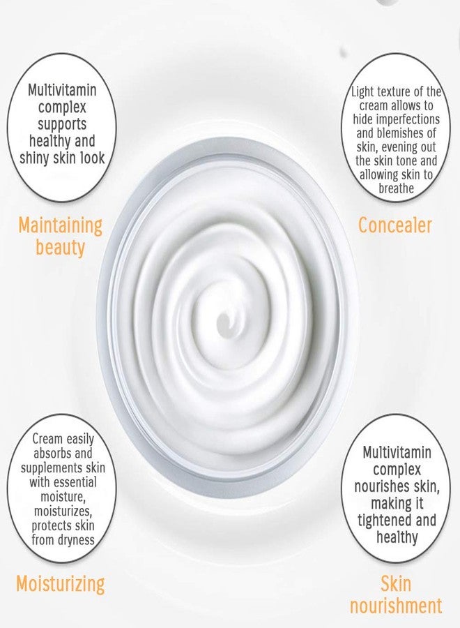 BIOAQUA كريم بيواكوا V7 لتوحيد لون البشرة لمكياج سهل مع مركب متعدد الفيتامينات والشوفان وحمض الهيالورونيك، مرطب 50 جرام - Image 4