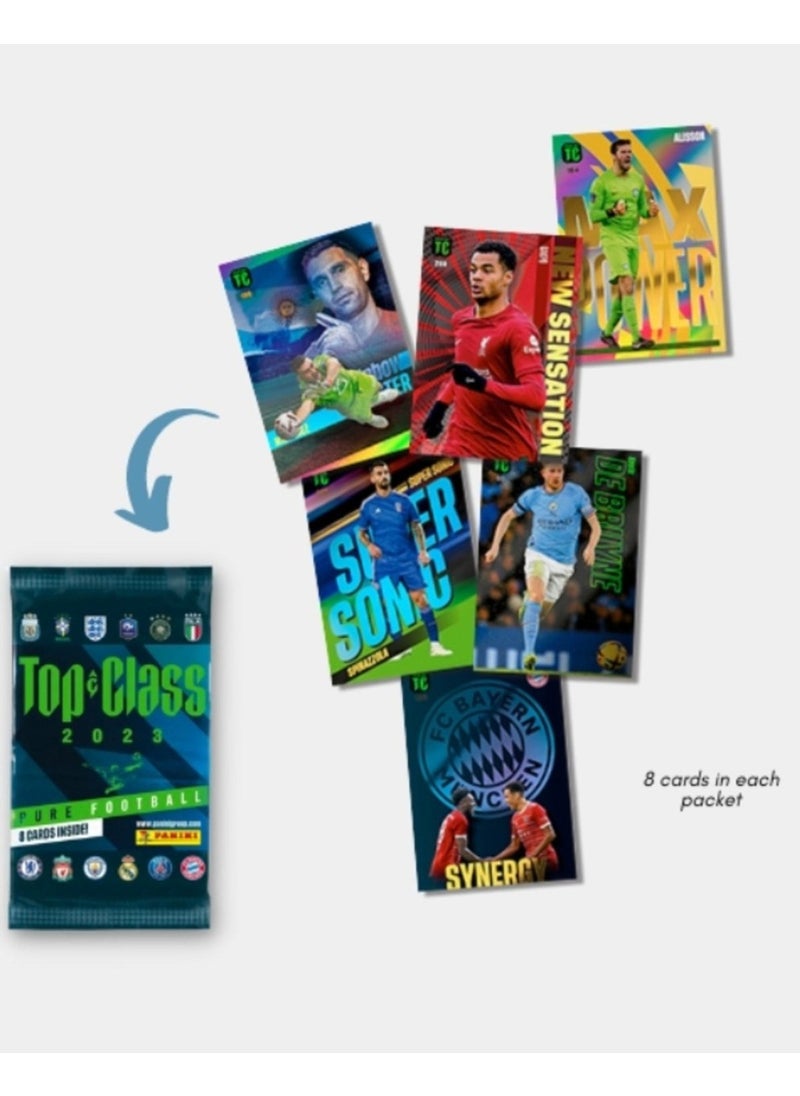 Toyfest - Panini Fifa Top Class 2023 Football Cards - 2 Packs (16 Cards) - Image 1