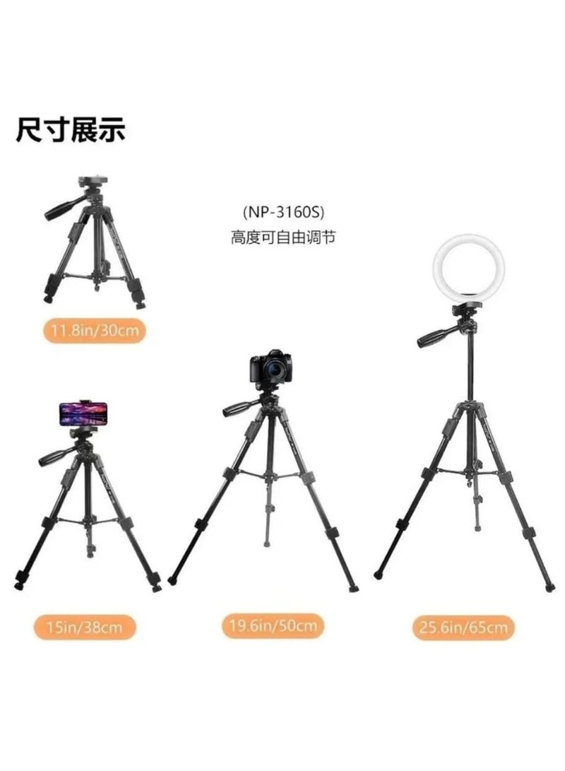 NeePho NP-3160S Extendable Handheld Stabilize Stand Selfie Stick Wired Remote Shutter Multifunction Tripod - Image 4