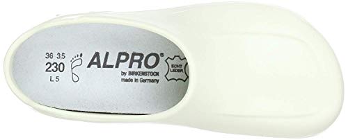 BIRKENSTOCK Unisex Adult A 630 Clogs, (White), 43 EU - Image 5