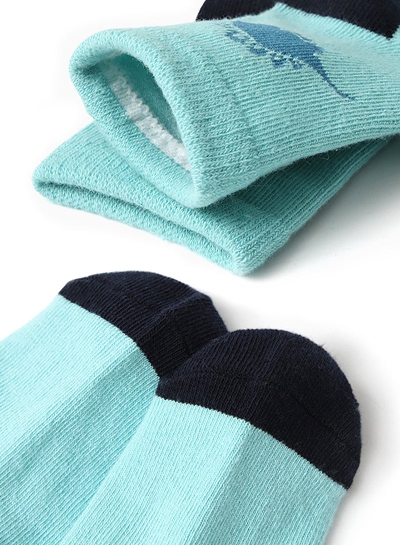 جوارب أطفال كرتونية مضادة للانزلاق من تصميم حيوان مولود كرتوني - Image 4