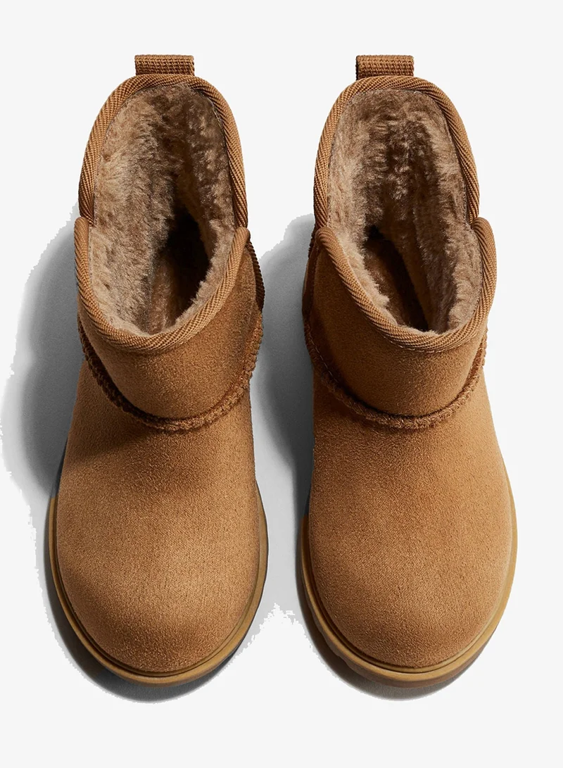 اتش اند ام بوت مبطن ودافئ ومقاوم للماء