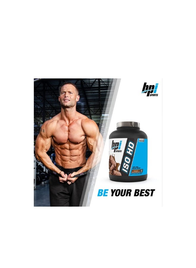BPI SPORTS Iso HD 100% Pure Isolate Protein, Chocolate Brownie Flavor, 69 Serving  - Image 2