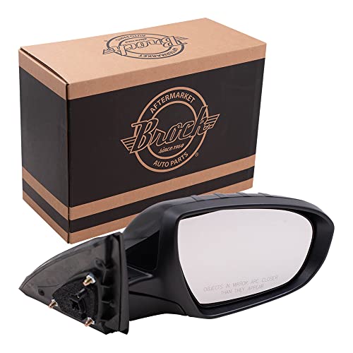 Brock Replacement Passenger Power Side View Mirror with Signal Manual Folding w/o Heat Compatible with 11-13 Optima 876202T110 - Image 1