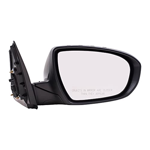 Brock Replacement Passenger Power Side View Mirror with Signal Manual Folding w/o Heat Compatible with 11-13 Optima 876202T110 - Image 2