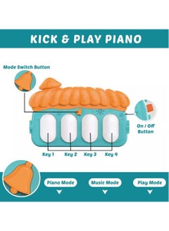 BLOOMING TIME Baby Gym Play Mat with Piano Keyboard Educational Rack Crawling Mat  - Image 4