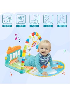 BLOOMING TIME Baby Gym Play Mat with Piano Keyboard Educational Rack Crawling Mat  - Image 5