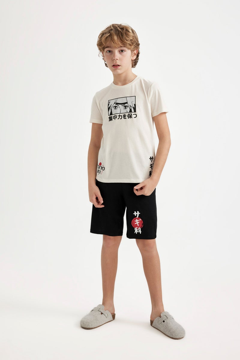 DeFacto Boy 2 piece Regular Fit Knitted Pyjamas  - Image 1