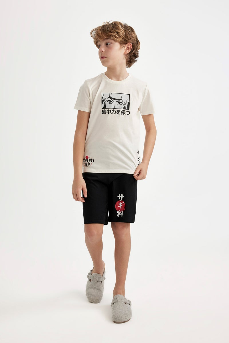 DeFacto Boy 2 piece Regular Fit Knitted Pyjamas  - Image 5