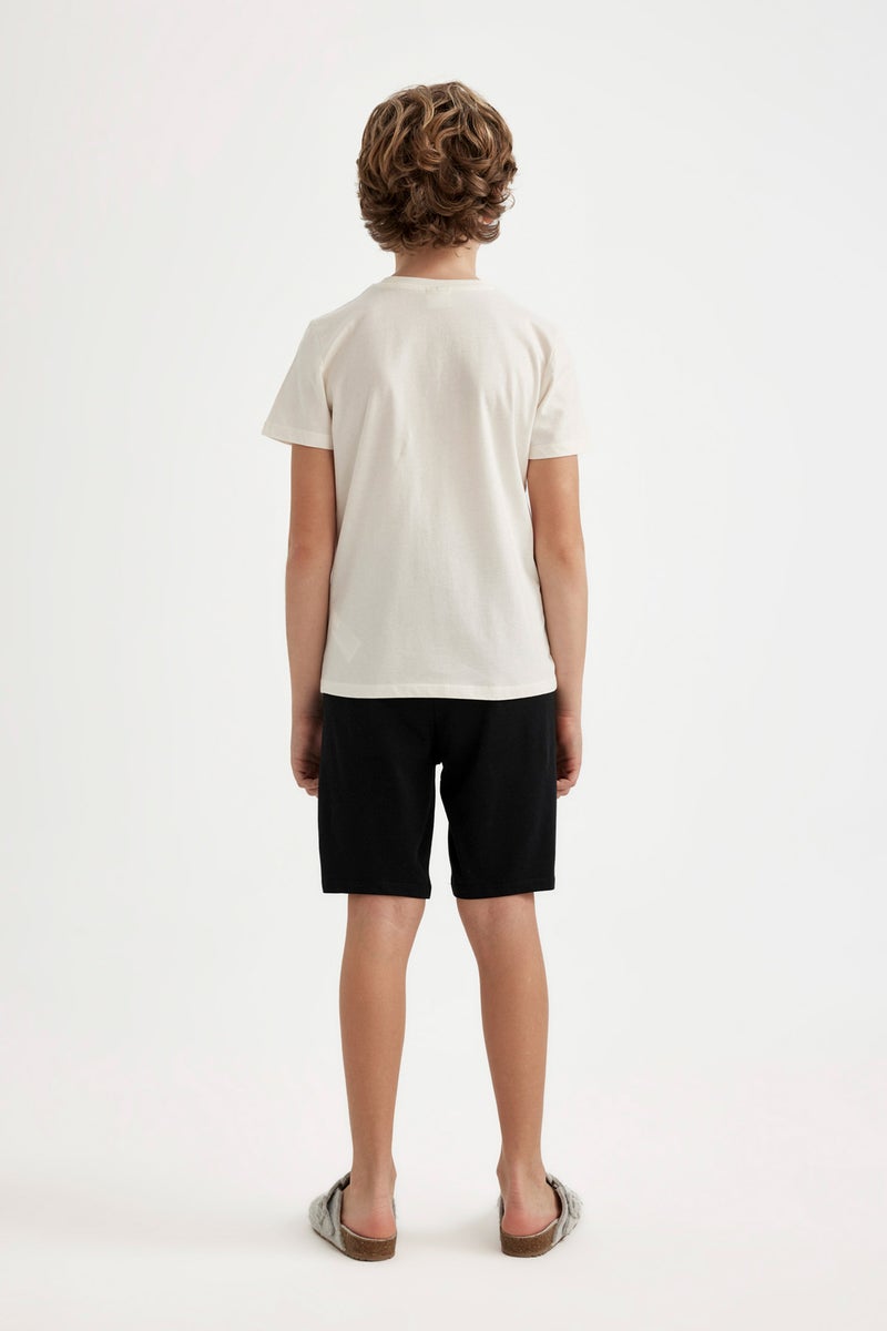 DeFacto Boy 2 piece Regular Fit Knitted Pyjamas  - Image 4