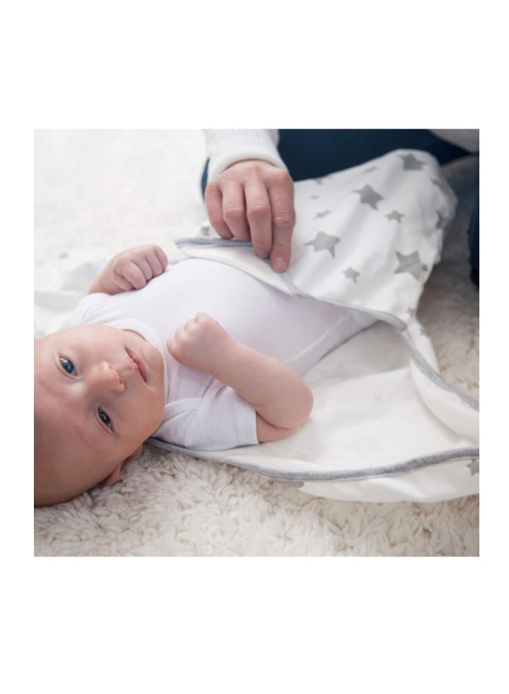 SKY-TOUCH Baby Swaddle Blanket Wraps, 3-Pack Adjustable Newborn Sleep Sacks, 100% Breathable Cotton Swaddles for Boys & Girls, Soft and Skin-Friendly, 0–6 Months, 73×50cm - Image 2