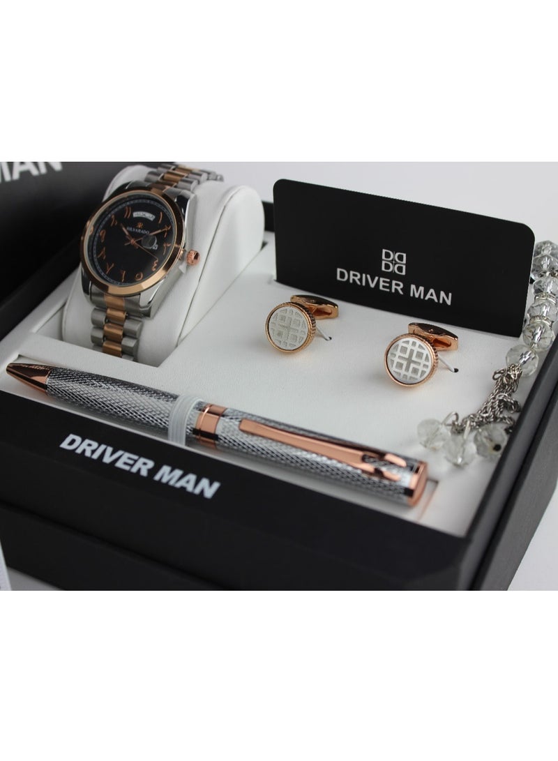MAN A luxurious four-piece men's watch set