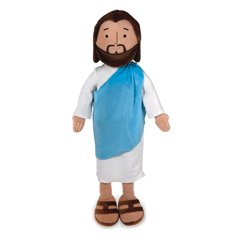 Hallmark My Friend Jesus Plush Doll, 13" Small Stuffed Jesus, Religious Gift for Kids, Baptism, Easter Basket Stuffers - Image 1