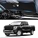 INSAUTO Custom Fit Titan Windshield Sunshade for 20202023 2024 2025 Upgrade Nissan Titan Front Window Sun Shades Shield Cover for Windshield Foldable 210T Sun Visor Protector Blocks UV Ray Car Accessories - Image 2