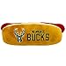 Pets First NBA Milwaukee Bucks HOT Dog Plush Dog CAT Squeak Toy Cutest HOTDog Snack Plush Toy for Dogs Cats with Inner Squeaker Beautiful Basketball Team NameLogo - Image 3