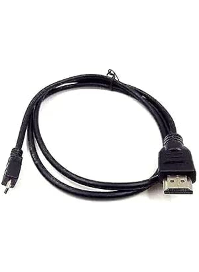 Micro HDMI Male to HDMI Male Cable For Raspberry Pi 4B