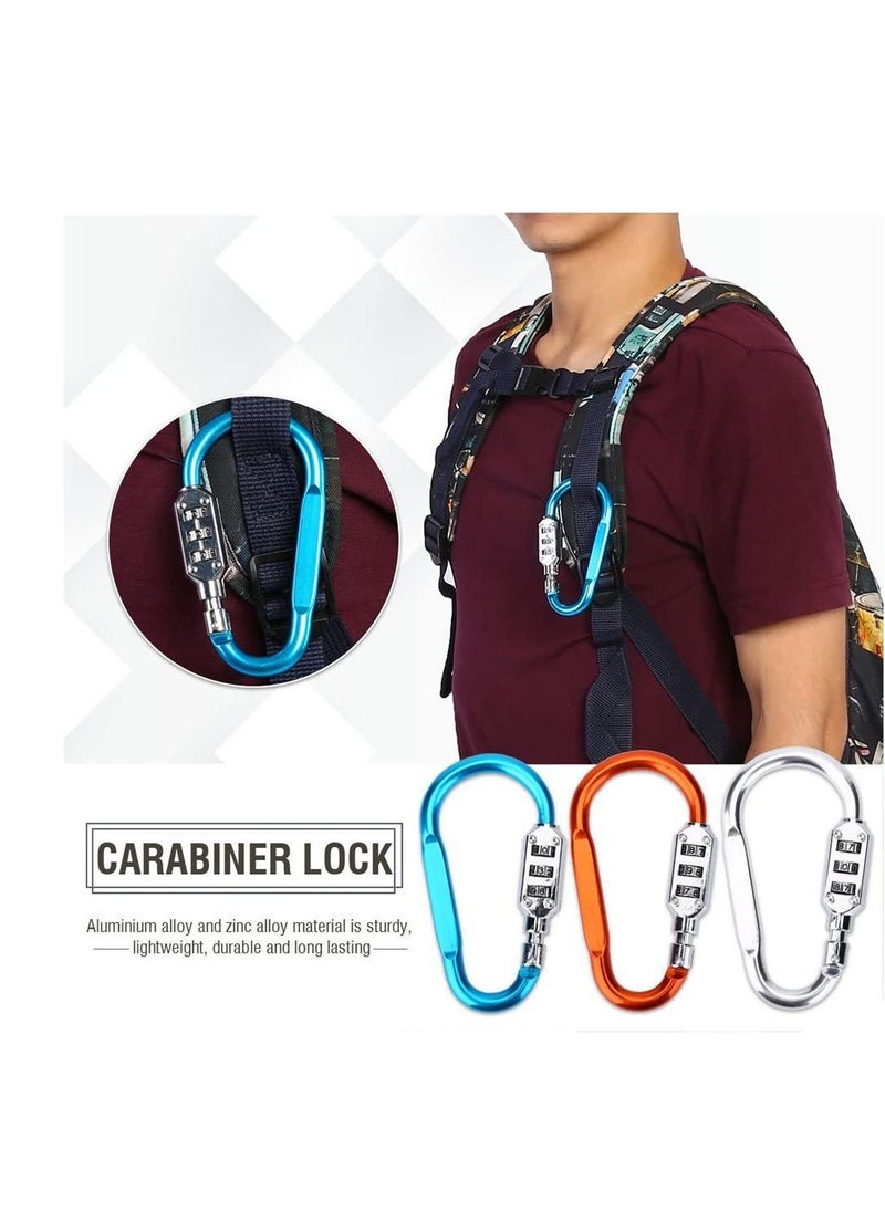3-Digit Combination Password Padlock Blue