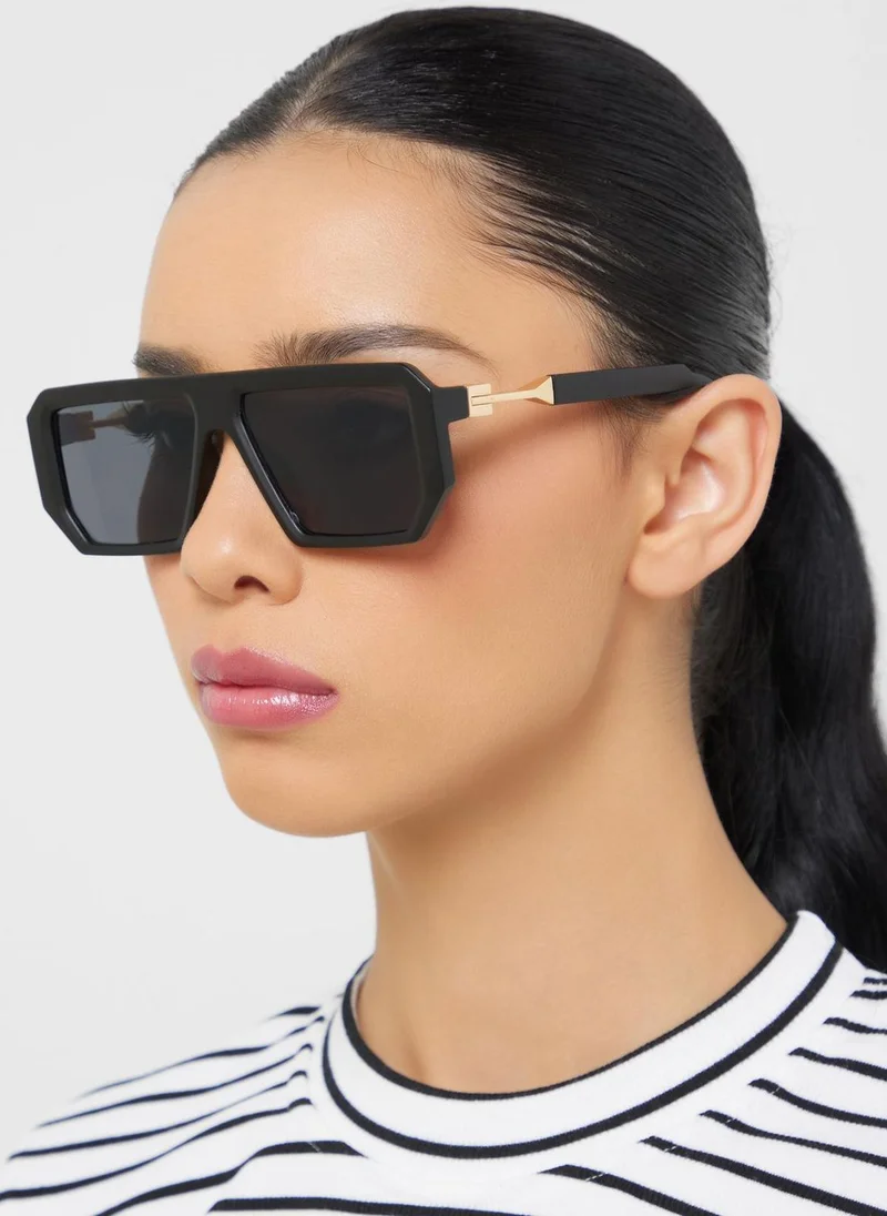 ايلا Oversized Retro Sunglasses