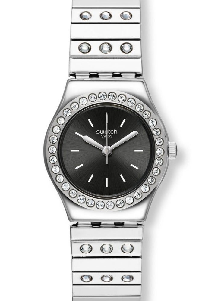 Swatch Women Tan Li Quartz Movement Water Resistant Wrist Watch - 43 Mm - Image 1