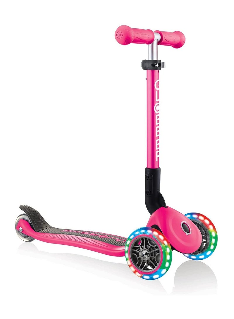 Globber Junior Foldable Lights Scooter - Image 1