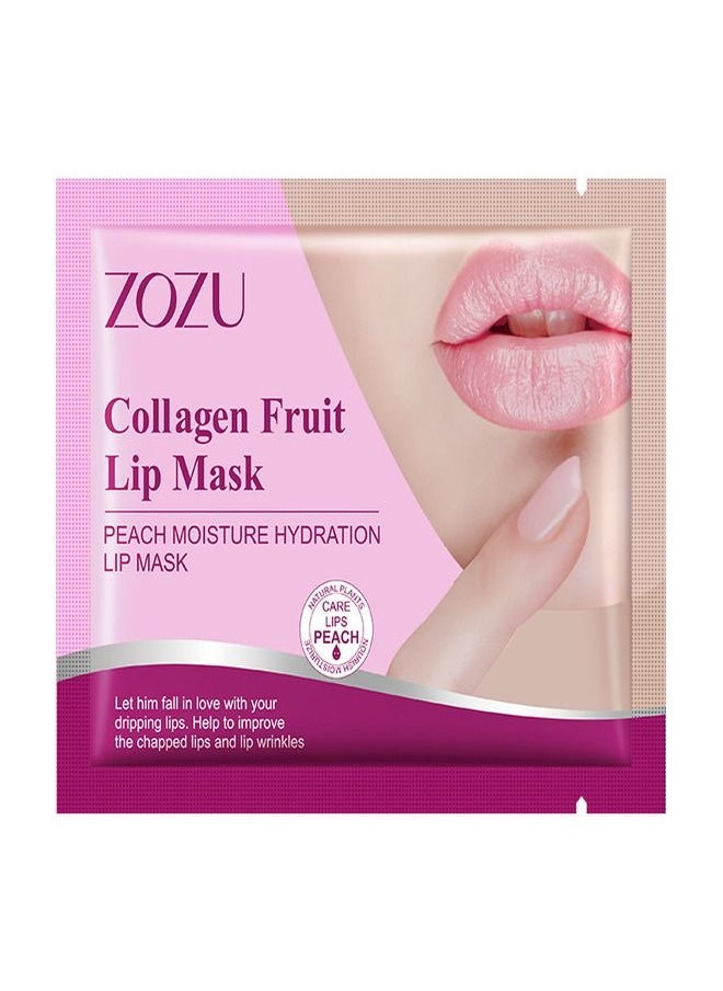 Zozu Moisturizing Lip Mask With Sweet Peach Extract 8g To Soften And Supply Lips And Maintain Their Health  - Image 1