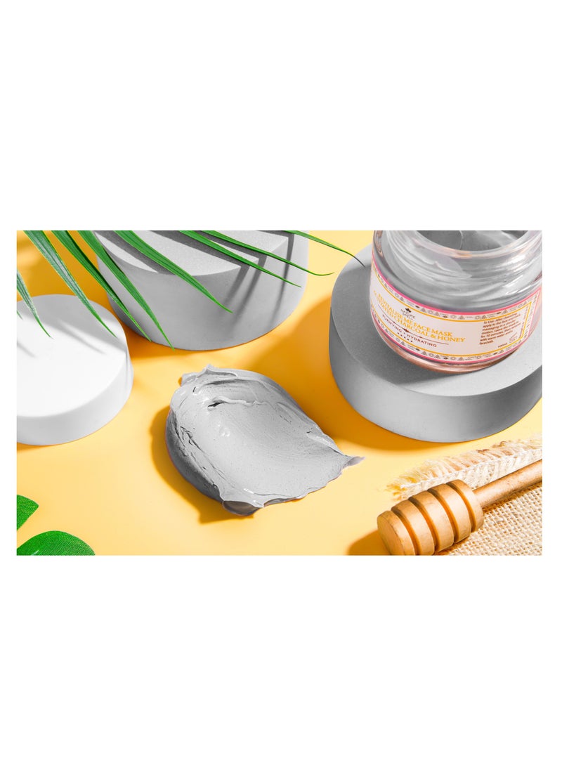 Nature Spell Activated Charcoal & Honey Brightening Mask 100ml  - Image 3