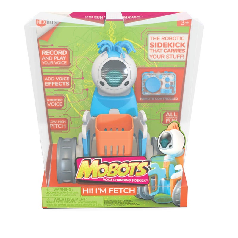 HEXBUG MoBots Fetch  Remote Control Record and Talking Robot Kit with Motor Lights and Sound  Smart Interactive Educational Toys for Kids  Ages 3  Batteries Included Colors and Styles May Vary - Image 2