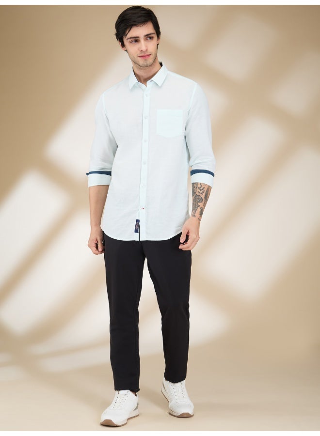 Being Human Mens Black Cropped Fit Chinos - Image 5