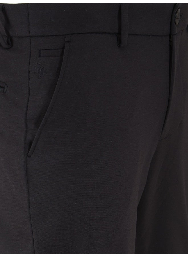 Being Human Mens Black Cropped Fit Chinos - Image 4