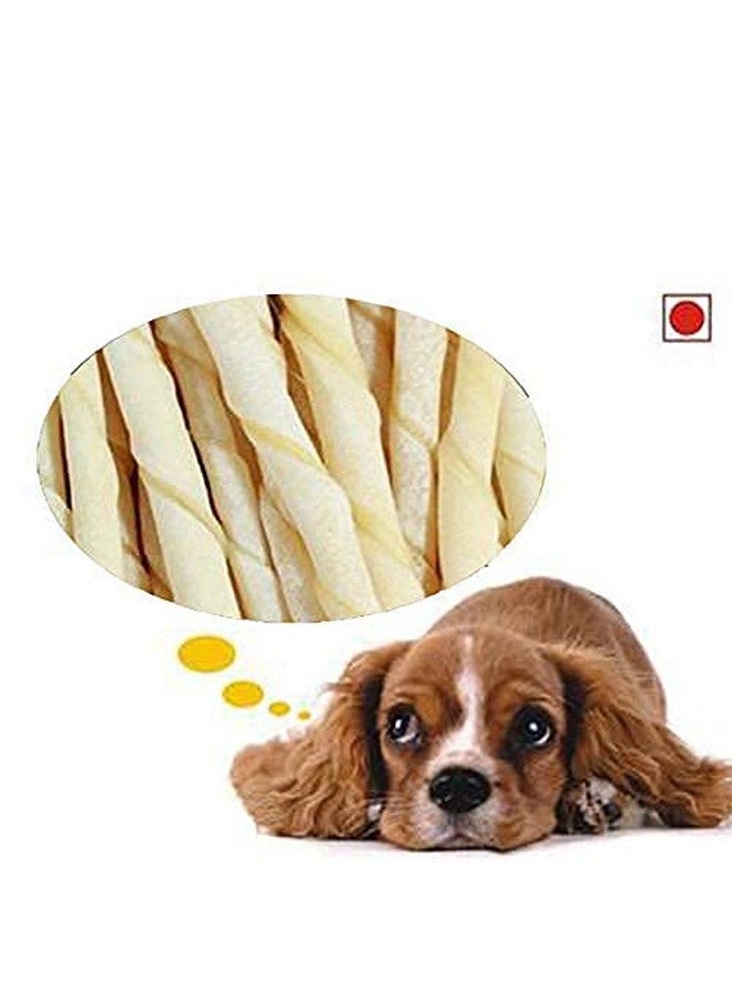 سايج سكوير أعواد بيضاء حلزونية عالية البروتين للعناية بصحة الكلاب (400 جرام) - Image 2