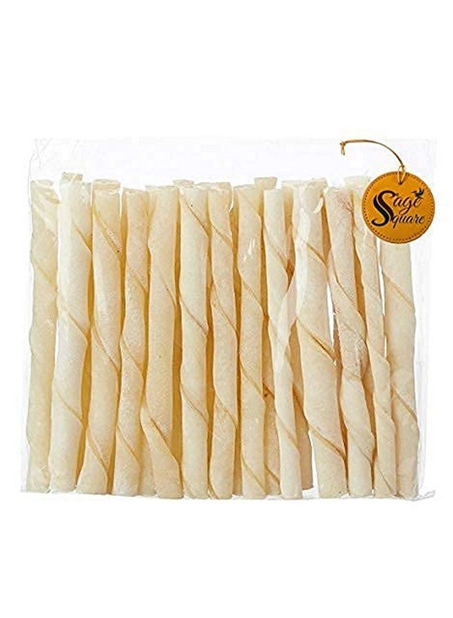 سايج سكوير أعواد بيضاء حلزونية عالية البروتين للعناية بصحة الكلاب (400 جرام) - Image 3