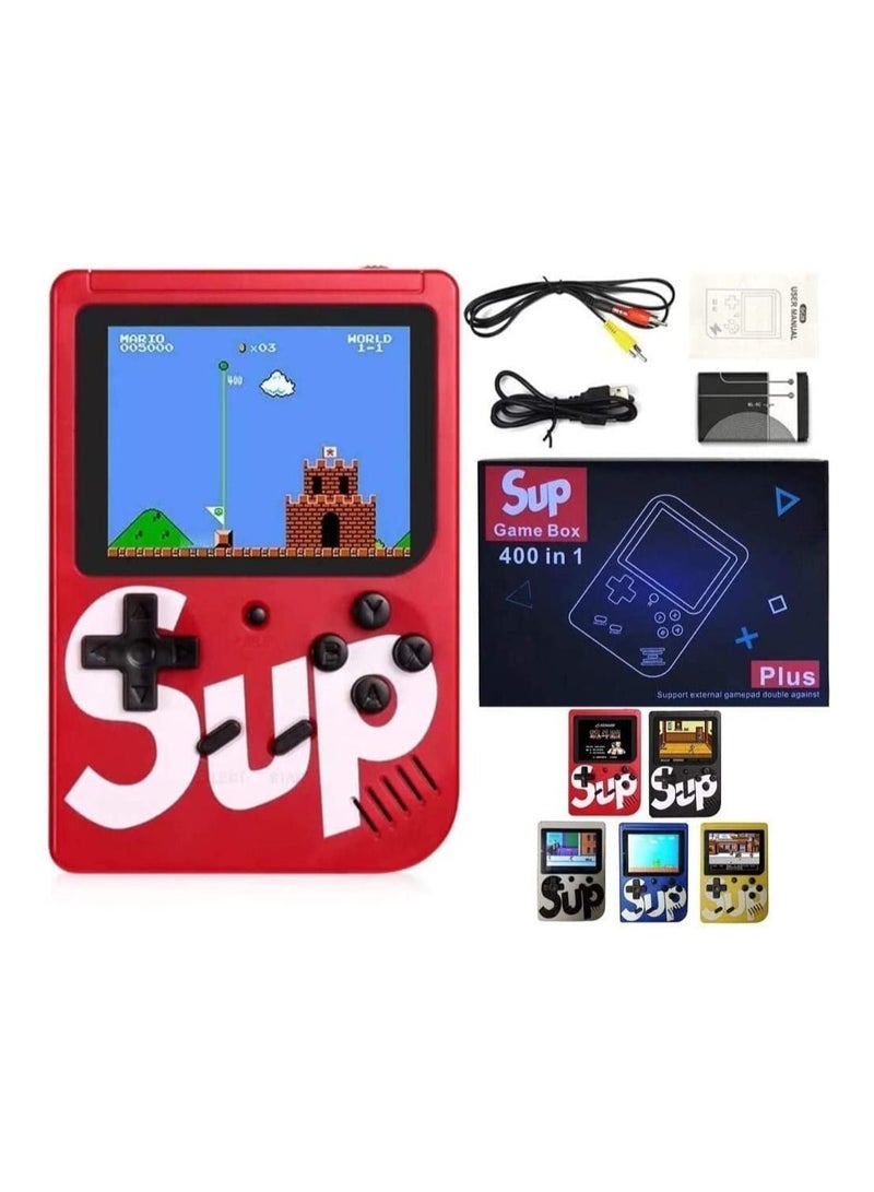 SUP Sup Game Box 400 in 1 Games Retro Portable Mini Handheld Console 3.0 Inch Kids Player