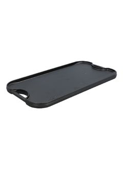 LODGE Pro-Grid Seasoned Cast Iron Reversible Grill/Griddle Black 0.81 x 20 x 10.5 Inch LPGI3  - Image 2