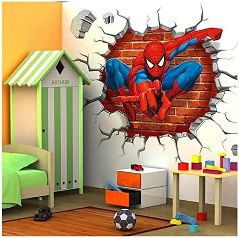 BPA DIY Spiderman Wall Sticker for Kids - Image 1