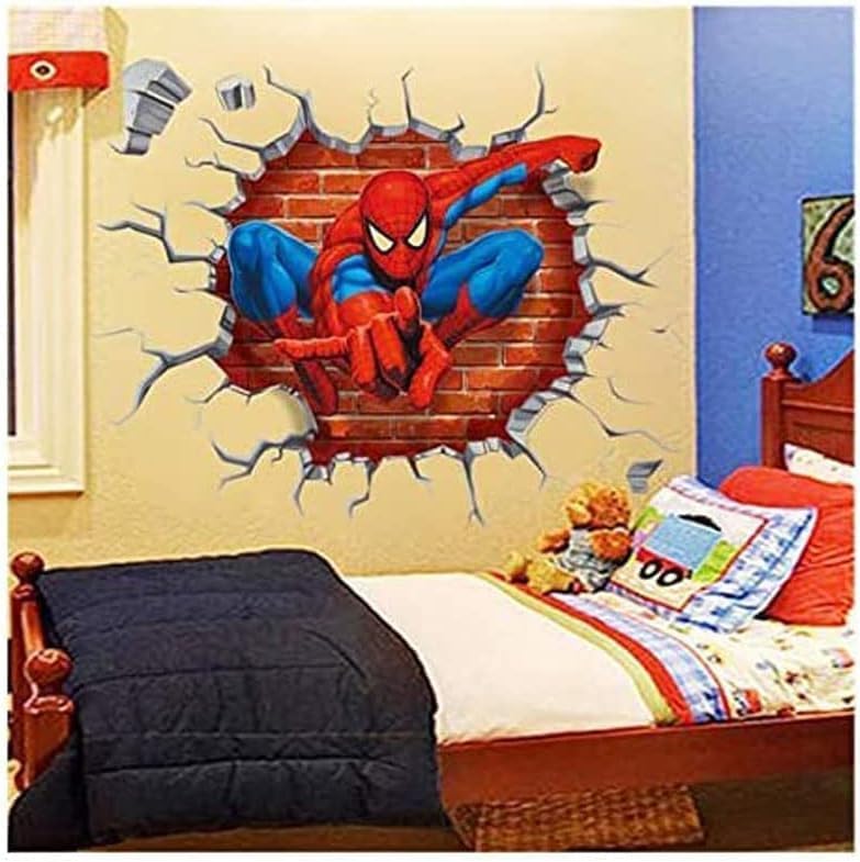 BPA DIY Spiderman Wall Sticker for Kids - Image 2