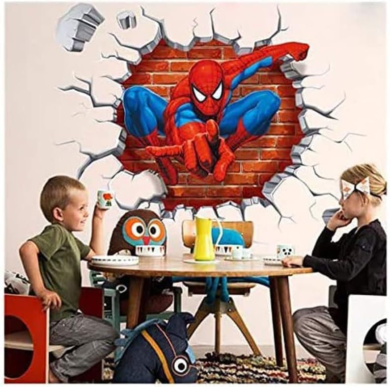 BPA DIY Spiderman Wall Sticker for Kids - Image 3