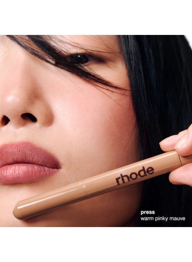 رود قلم تحديد الشفاه ببتيد - اضغط - لون وردي دافئ عاري 0.75 جم / 0.026 أونصة - Image 3