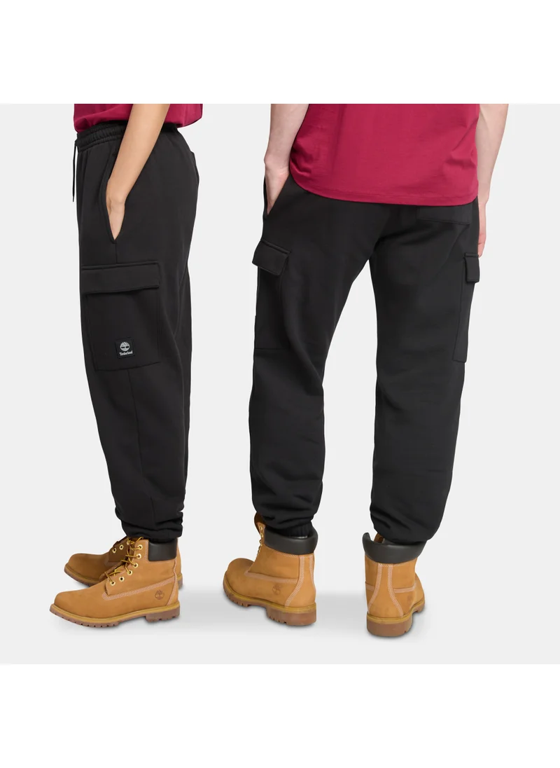 Timberland Men's Woven Badge Cargo Sweatpants