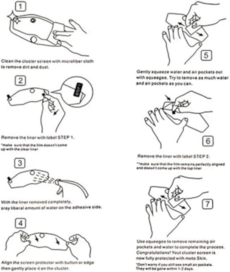 DEMULAX Motorcycle Dashboard Screen Protector - Image 5