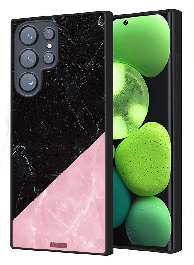 Tolwak Samsung Galaxy S22 Ultra 5G Protective Case Cover Marble Pattern - Image 1