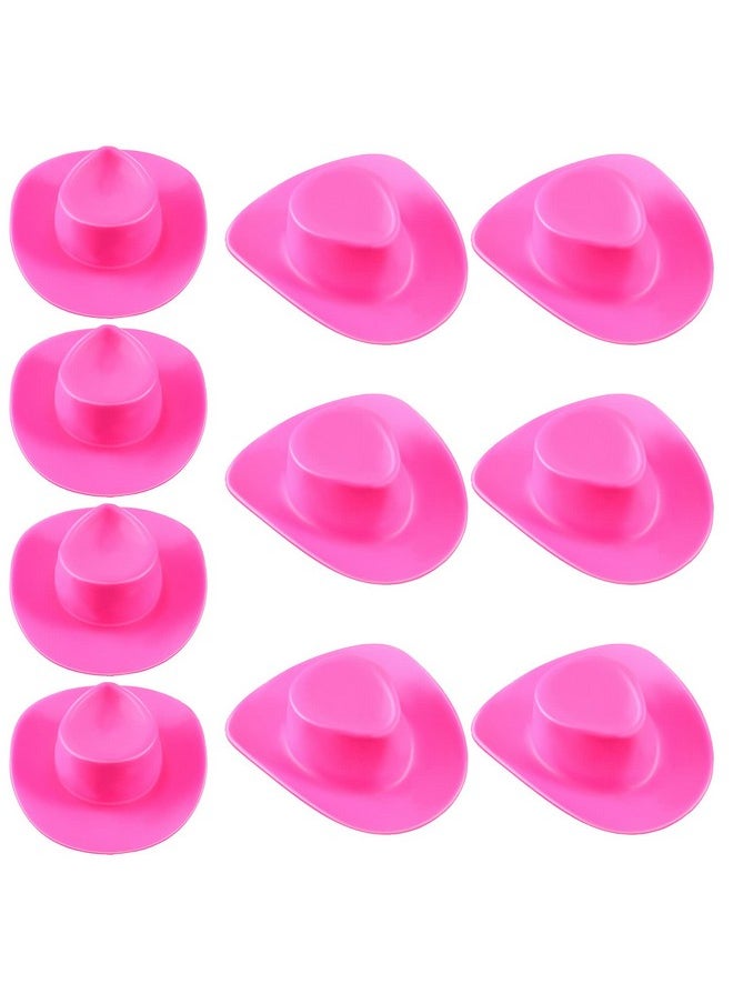 10 Pieces Tiny Cowboy Hat Mini Cowboy Hat Plastic Mini Western Cowgirl Hat Pink Cowboy Hat For Cowboy Cowgirl Doll Dress Up Party Accessories - pzsku/ZD541E4AE15A33E55ACDCZ/45/_/1692166216/a9277422-5f76-427e-b5b8-307efaf8317a