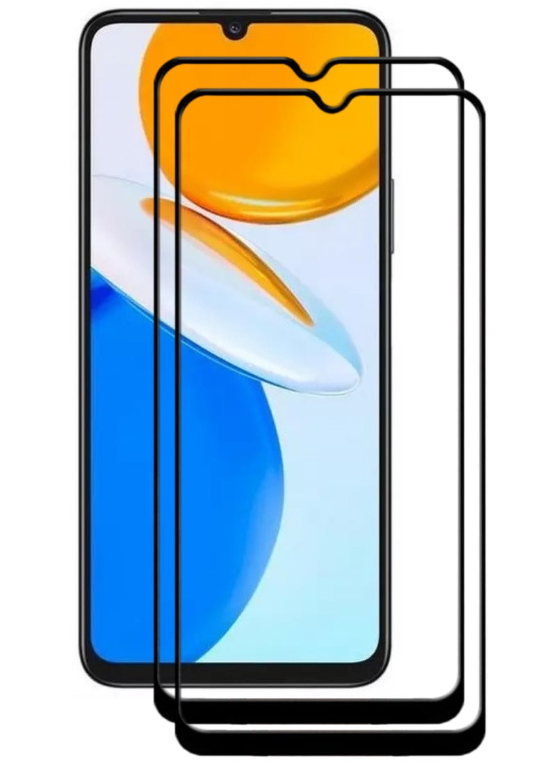 ACLIX 2 Pieces Antistatic ESD Dustproof Premium Quality High Definition Tempered Glass Screen Protector Designed For Honor X7 - Image 1