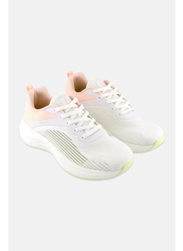 Women Lace Up Hiking Shoes, White