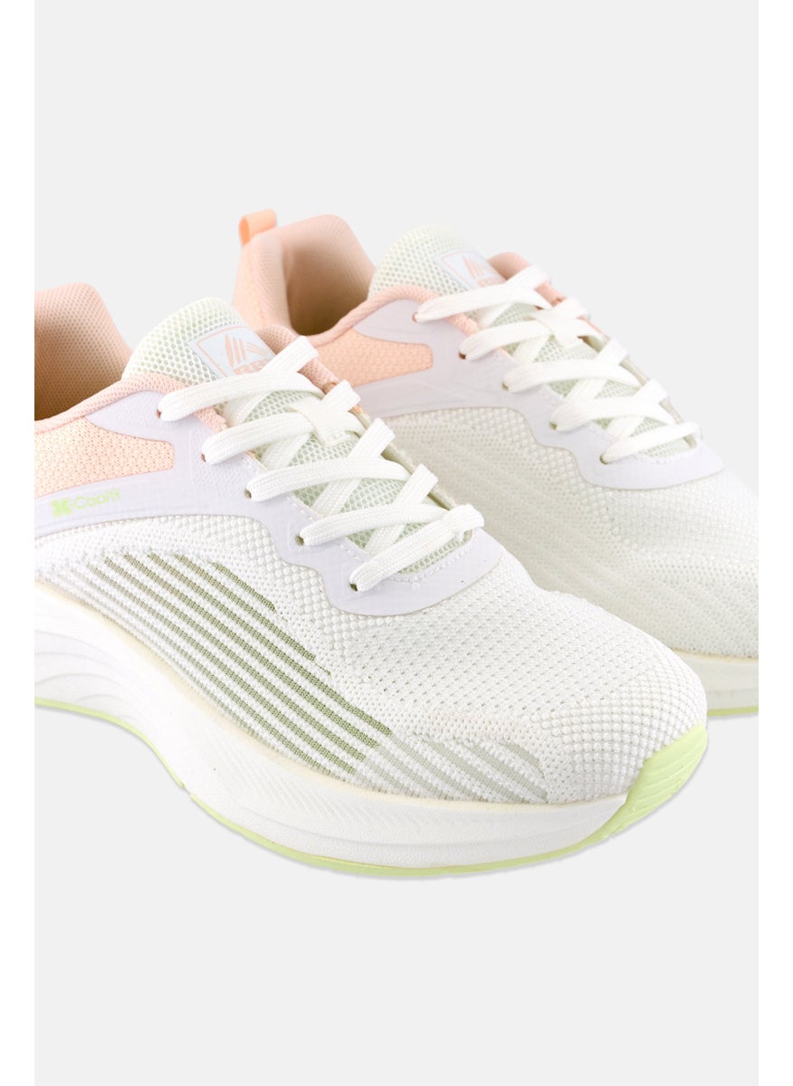 RBX Women Lace Up Hiking Shoes, White  - Image 3
