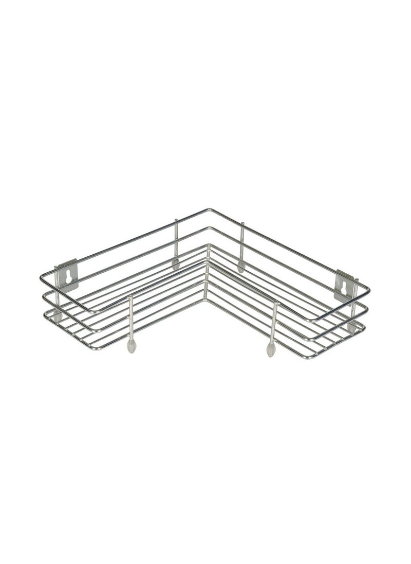 KCL KCL L Shape Stainless Steel Kitchen Rack/L Shape Rack/Wall Mount Rack - 1 Level  - Image 1