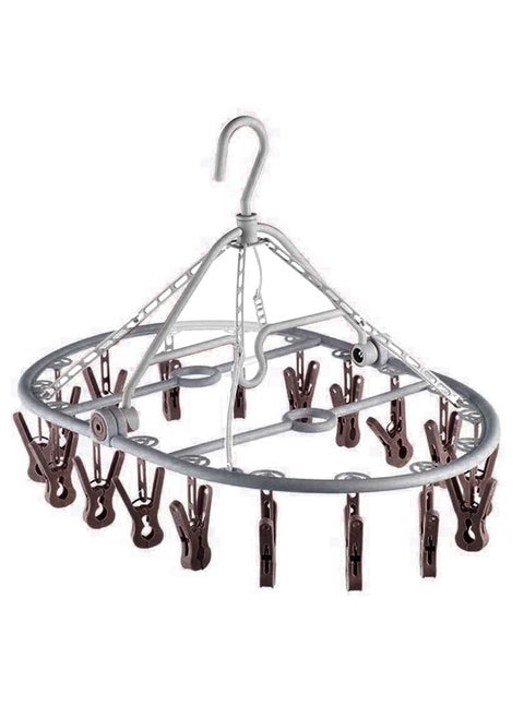 18 Clips Clothes Hanger