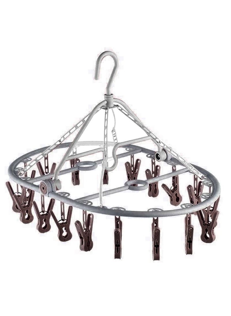 AIWANTO - 18 Clips Clothes Hanger - Image 1
