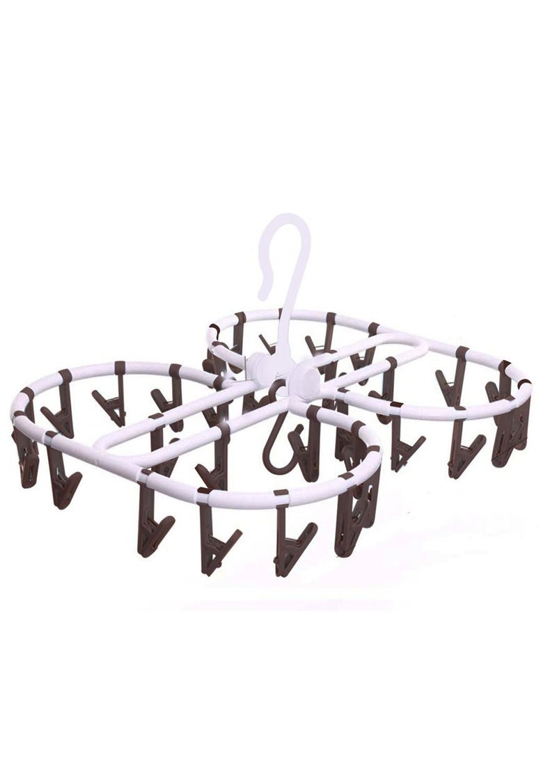 AIWANTO - 18 Clips Clothes Hanger - Image 1