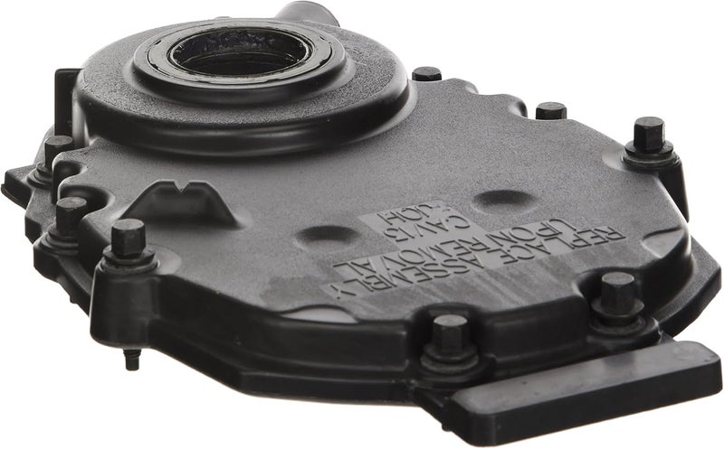 GM Performance Parts 12562818 Black Front Plastic Timing Cover for Small Block Chevy - Image 1