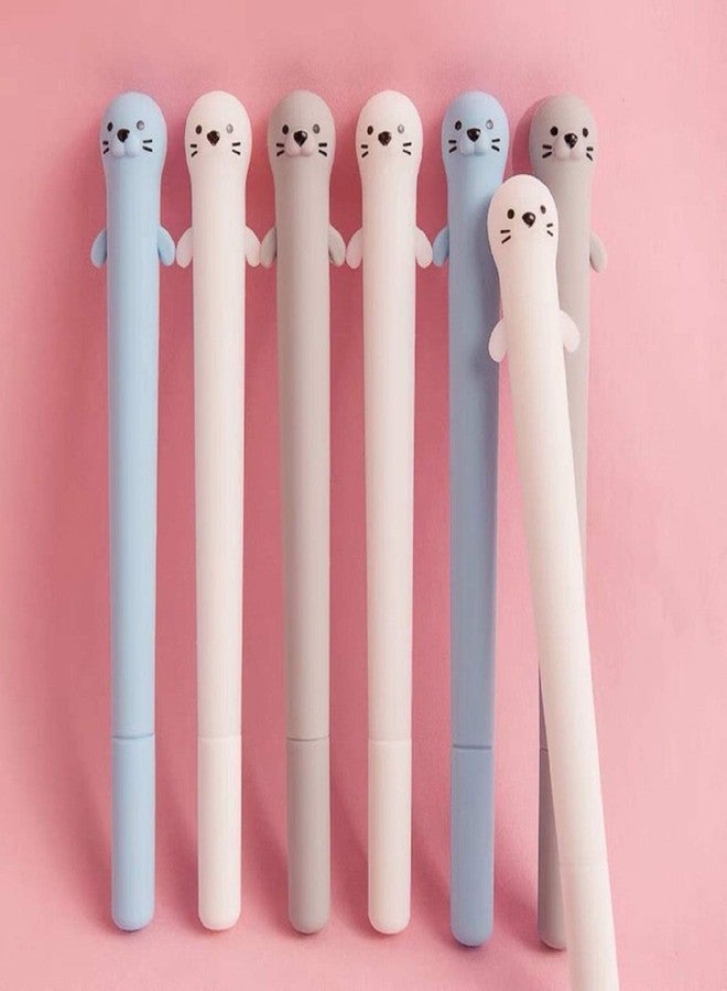 Doraking Cartoon 0.5mm Gel Ink Pens, Cute Cartoon Animals with 1 Case Multicolor - Image 4